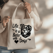 Load image into Gallery viewer, Life Is Better With Dogs Cut File, DXF for CNC &amp; Laser, SVG for Cricut &amp; DTF
