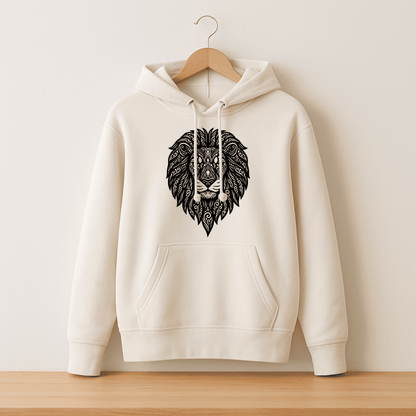 Decorative lion head metal wall art design