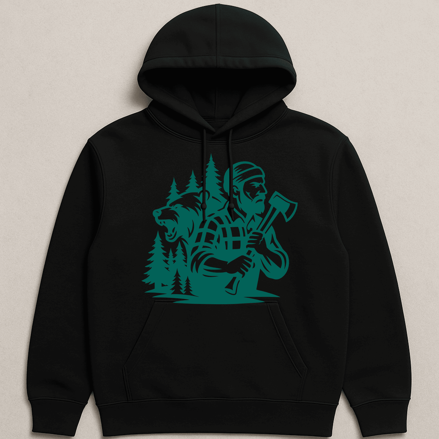 Bear and lumberjack SVG for Cricut and sublimation