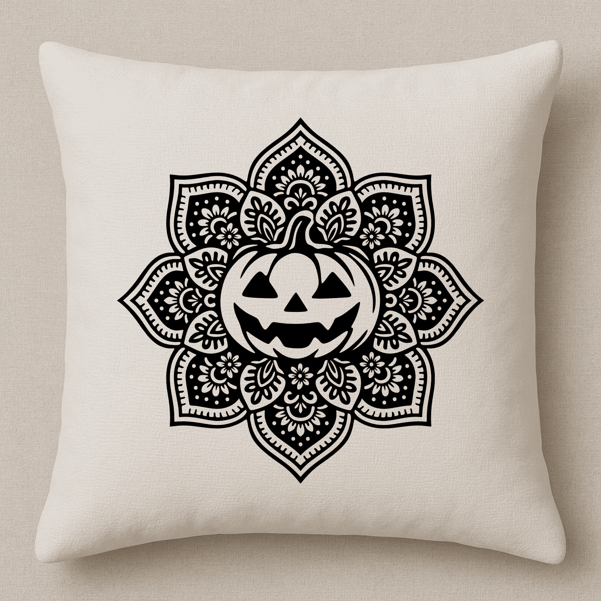 Halloween pumpkin SVG cut file for laser cutting