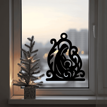 Christian nativity symbols for Christmas decorations