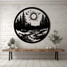 Load image into Gallery viewer, Nature Scenes DXF for CNC and SVG for Vinyl Cutting &amp; Sublimation
