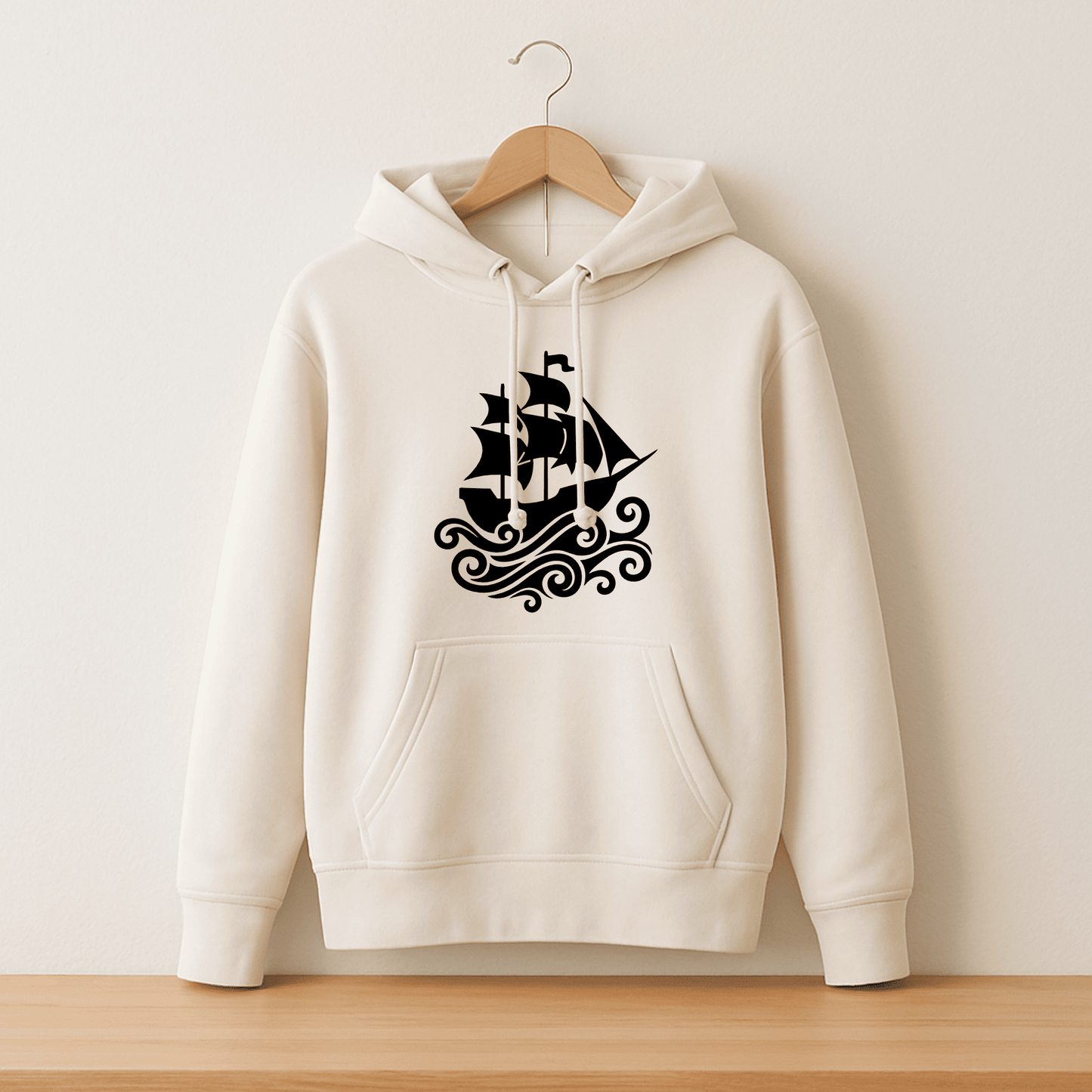 Nautical ship metal wall art SVG design