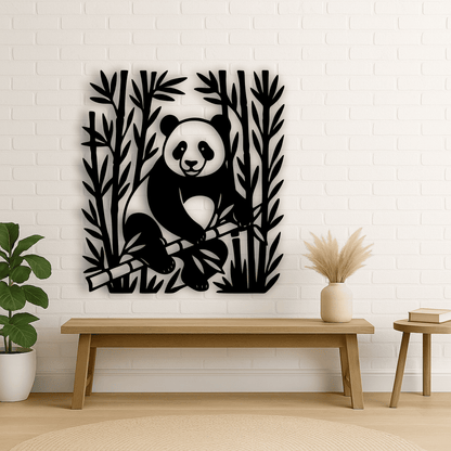 Nursery panda decor SVG bundle