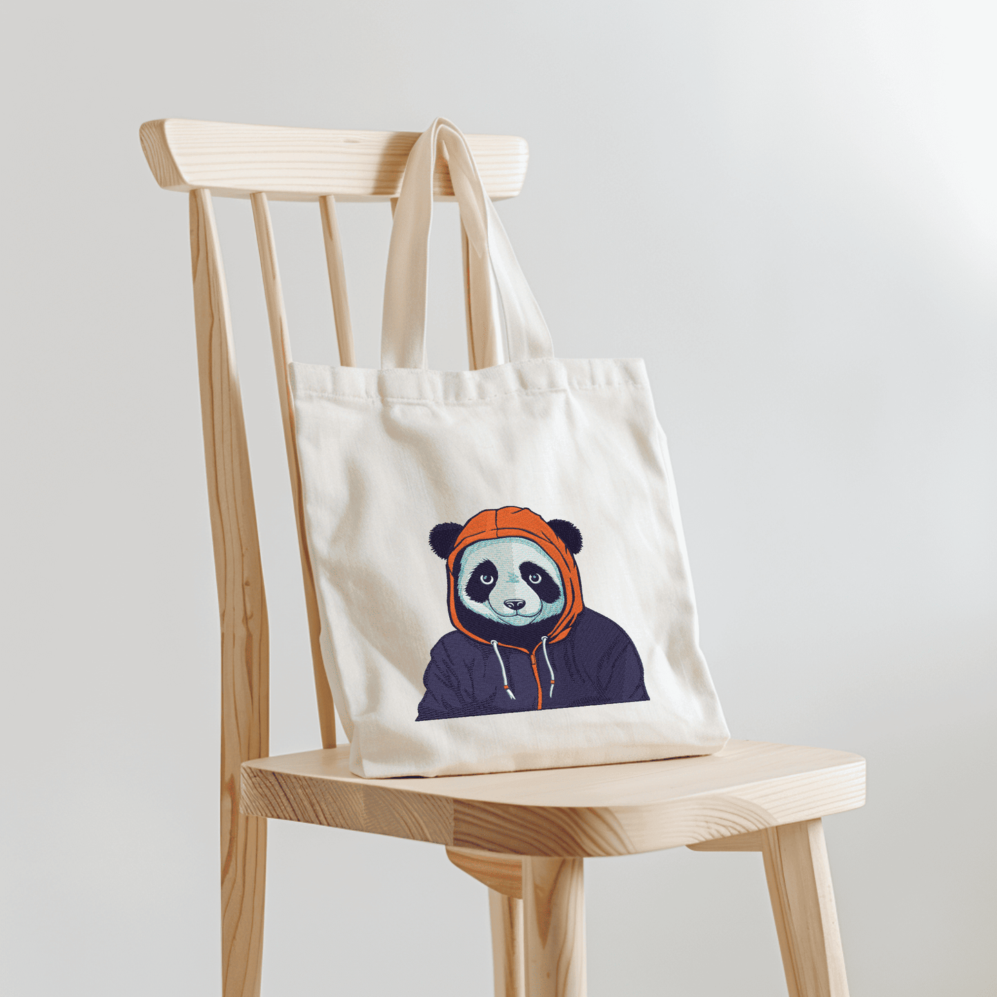 panda embroidery pattern pes dst jef file