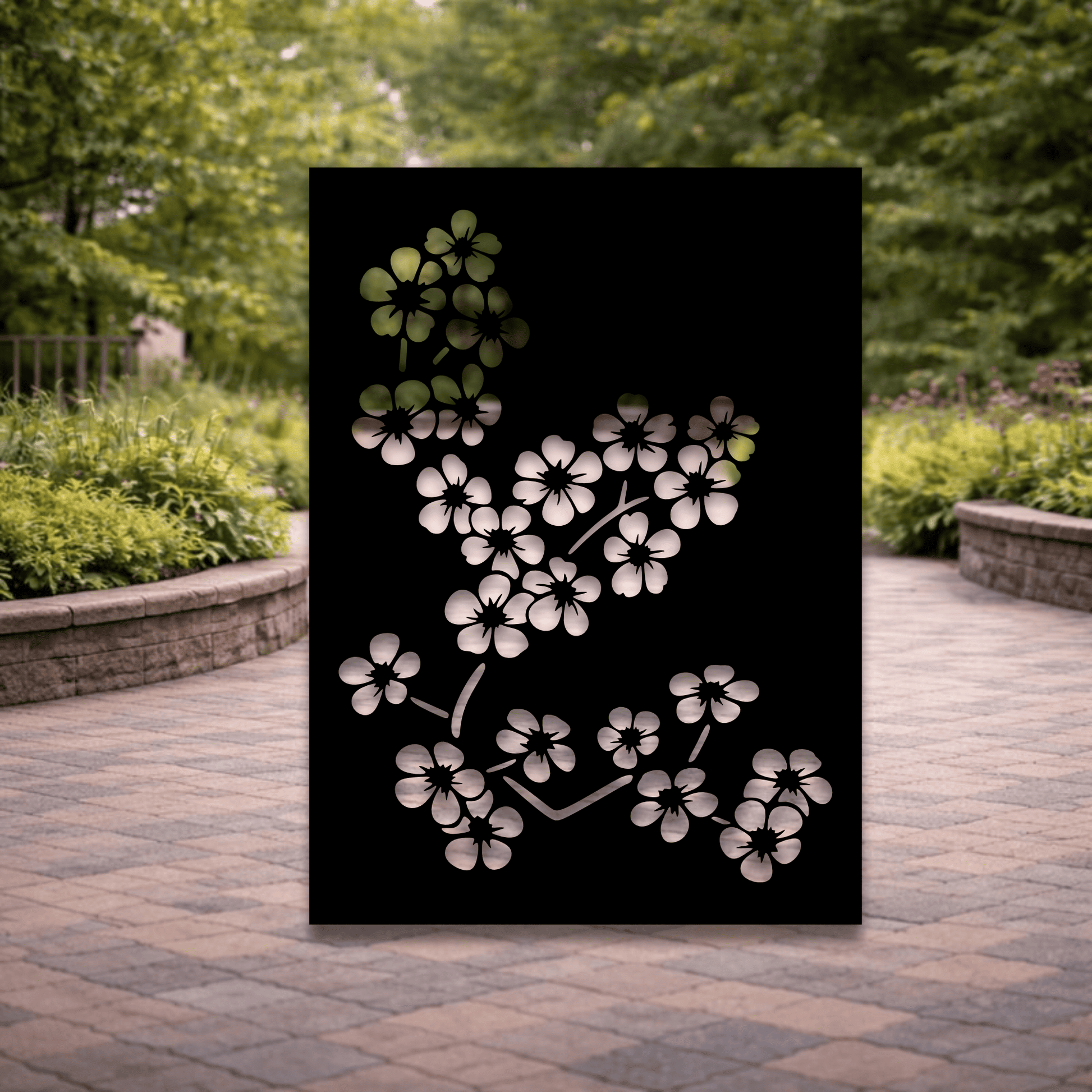 Decorative Panels CNC SVG DXF bundle for wall panels, screens and fences