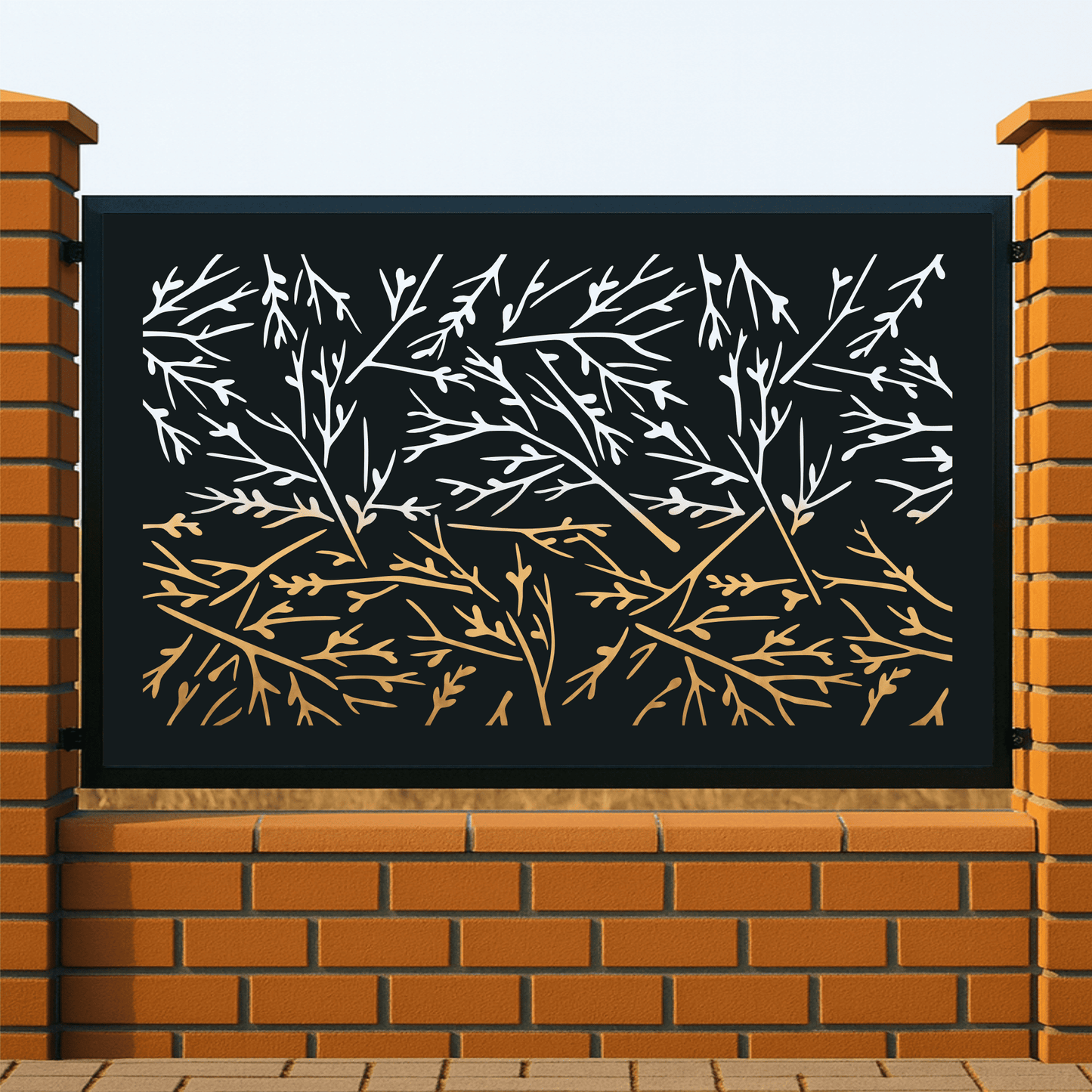 Gate Panels CNC SVG DXF