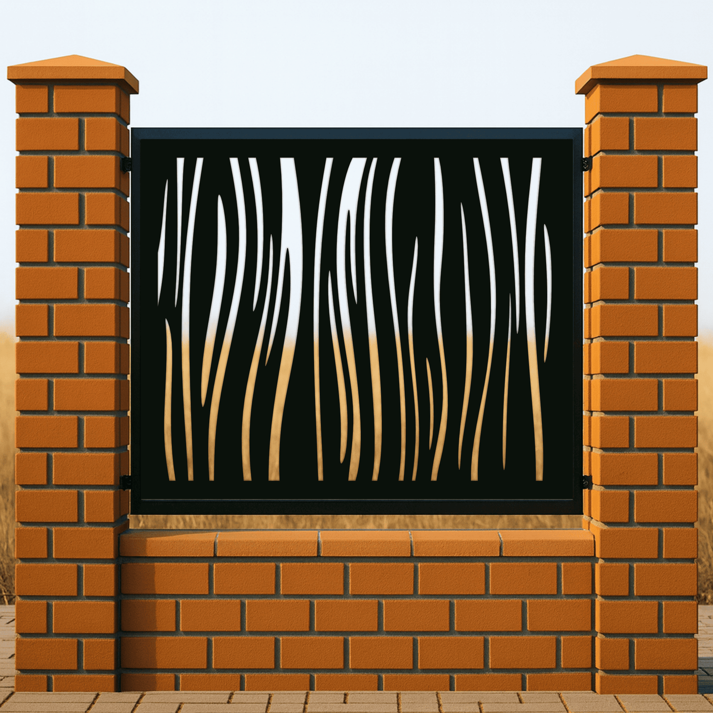 Gate Panels CNC SVG DXF for Laser cutting