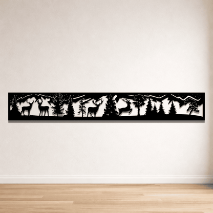 Deer railing dxf for cnc
