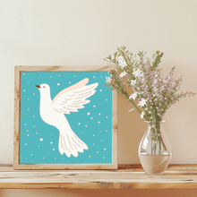 Load image into Gallery viewer, Pigeon Bird 3D Shadow Box Wall Art, Layered SVG for Cricut, DXF for Silhouette, DIY Home Decor, Papercut Template, Unique Gift
