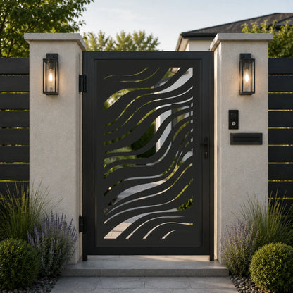Premium CNC plasma panel collection for outdoor fencing, gates and architectural features