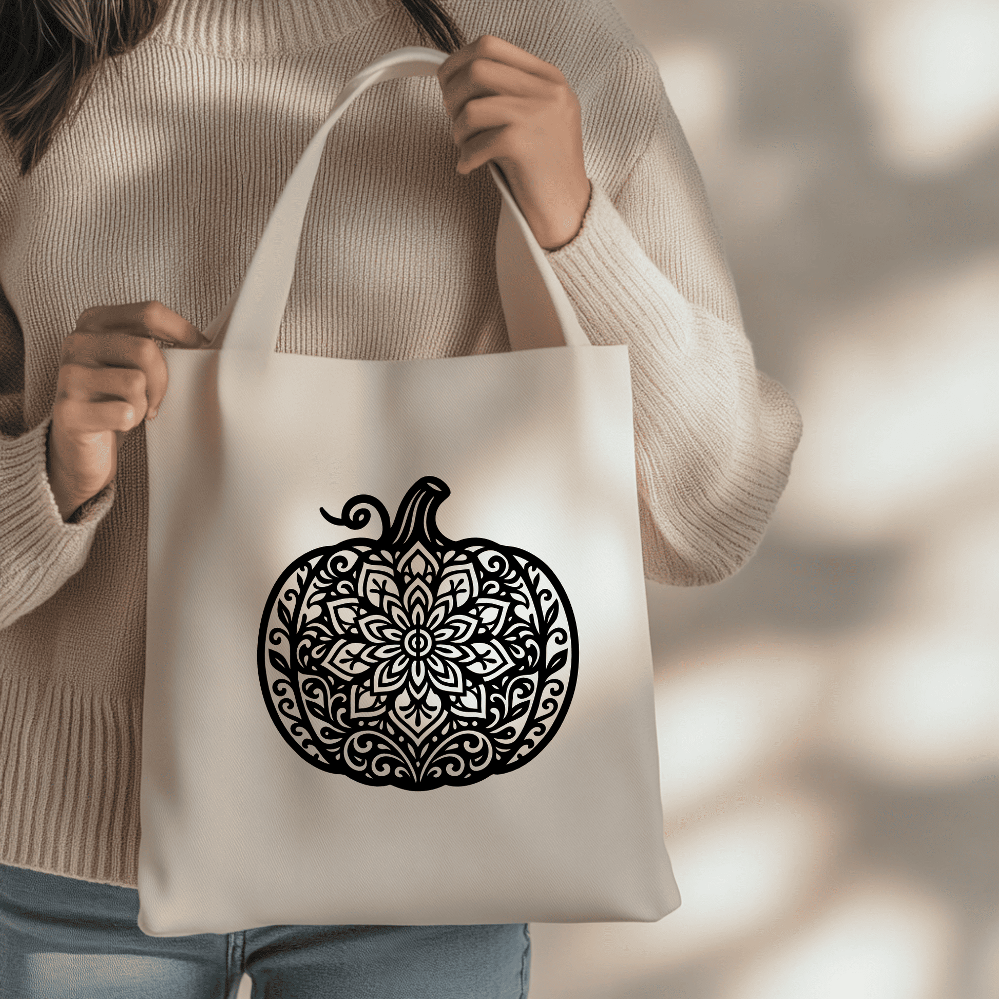 Elegant pumpkin SVG DXF for autumn and harvest-inspired crafts