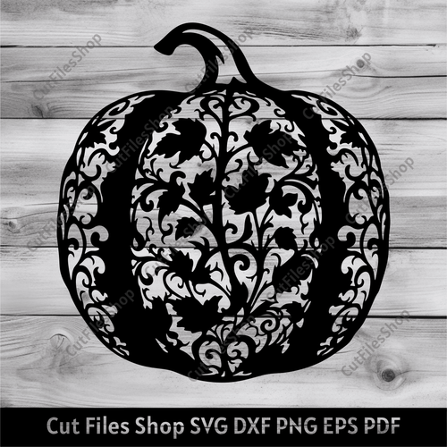 Pumpkin Svg, Halloween Pumpkin Png, Pattern Dxf files, Fall Svg, Cricut Svg cut files, Pumpkin Dxf for Laser, Autumn svg, Instant Digital Download - svg, png, dxf, and eps files, cutting files, cut files shop, vector art, halloween svg, paper cut svg pumpkins, halloween stencil dxf