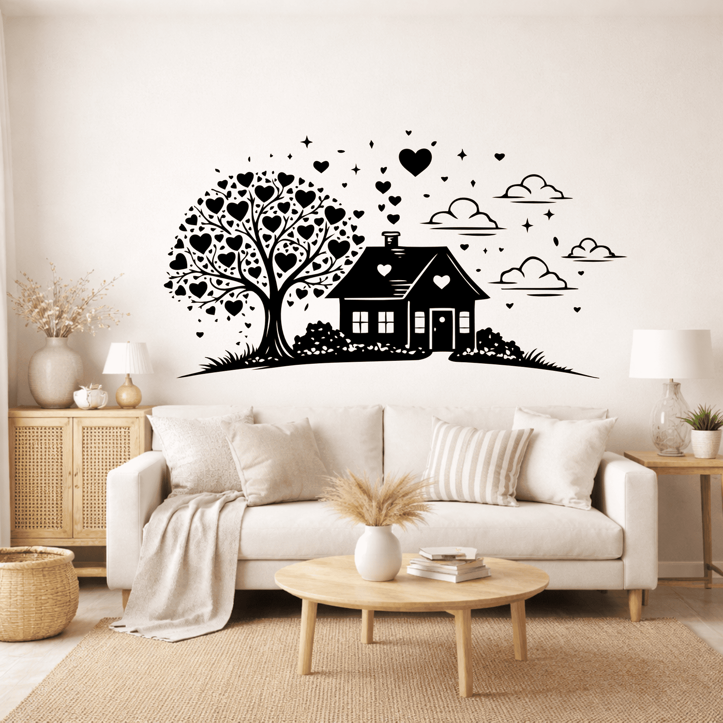 couple home love silhouette svg file