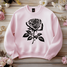 Load image into Gallery viewer, Rose Silhouette SVG for Cricut Crafts, CNC DXF File, Sublimation Art, T-shirt print DTF design
