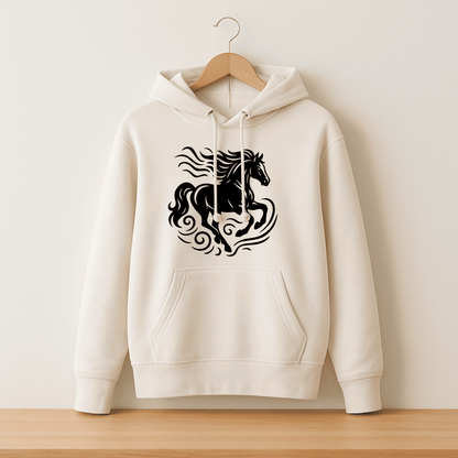 Western horse metal wall art template