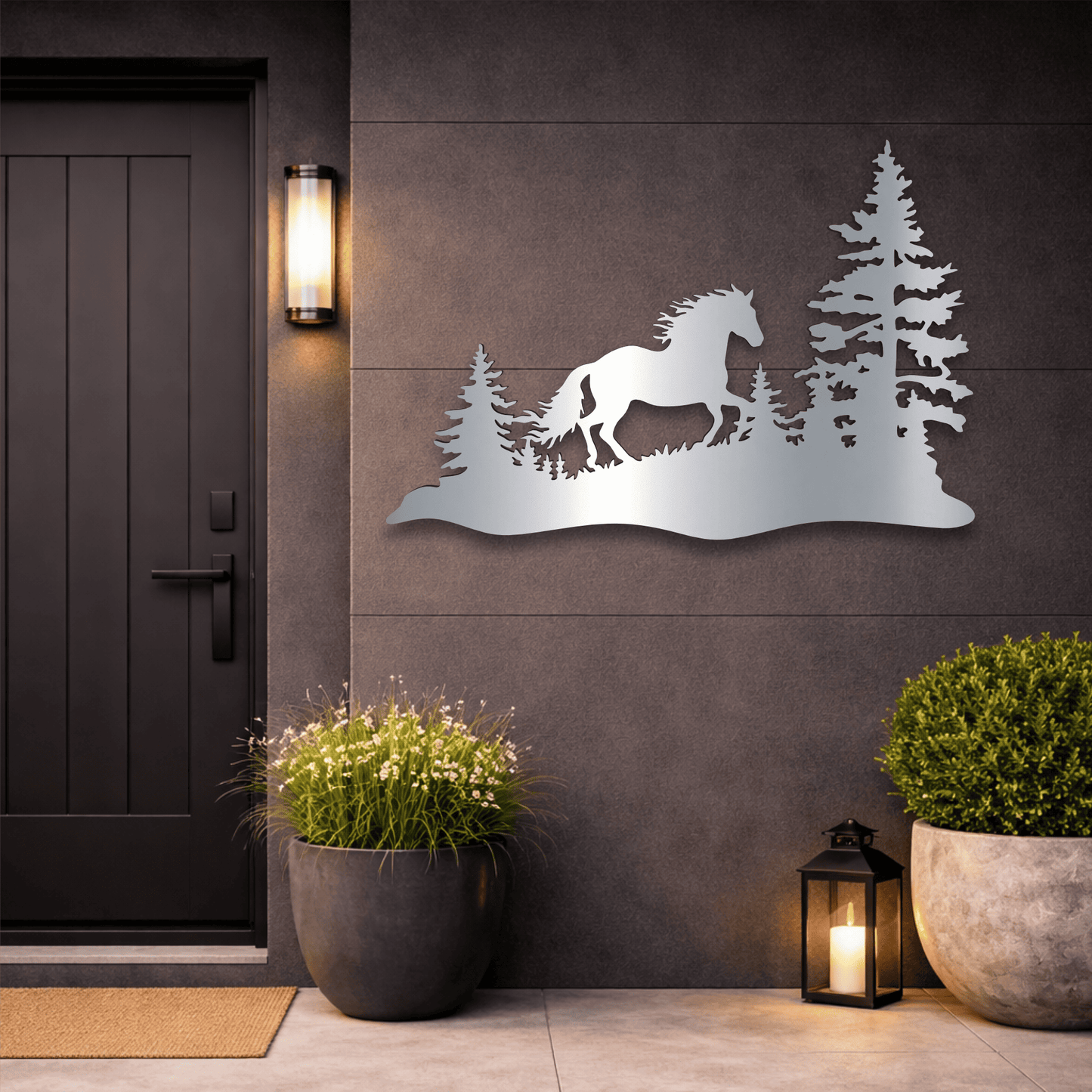 Farmhouse horse decor laser cut file