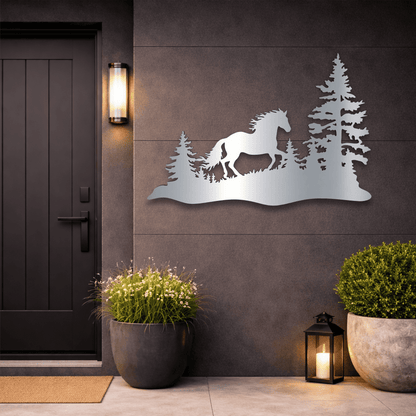 Farmhouse horse decor laser cut file