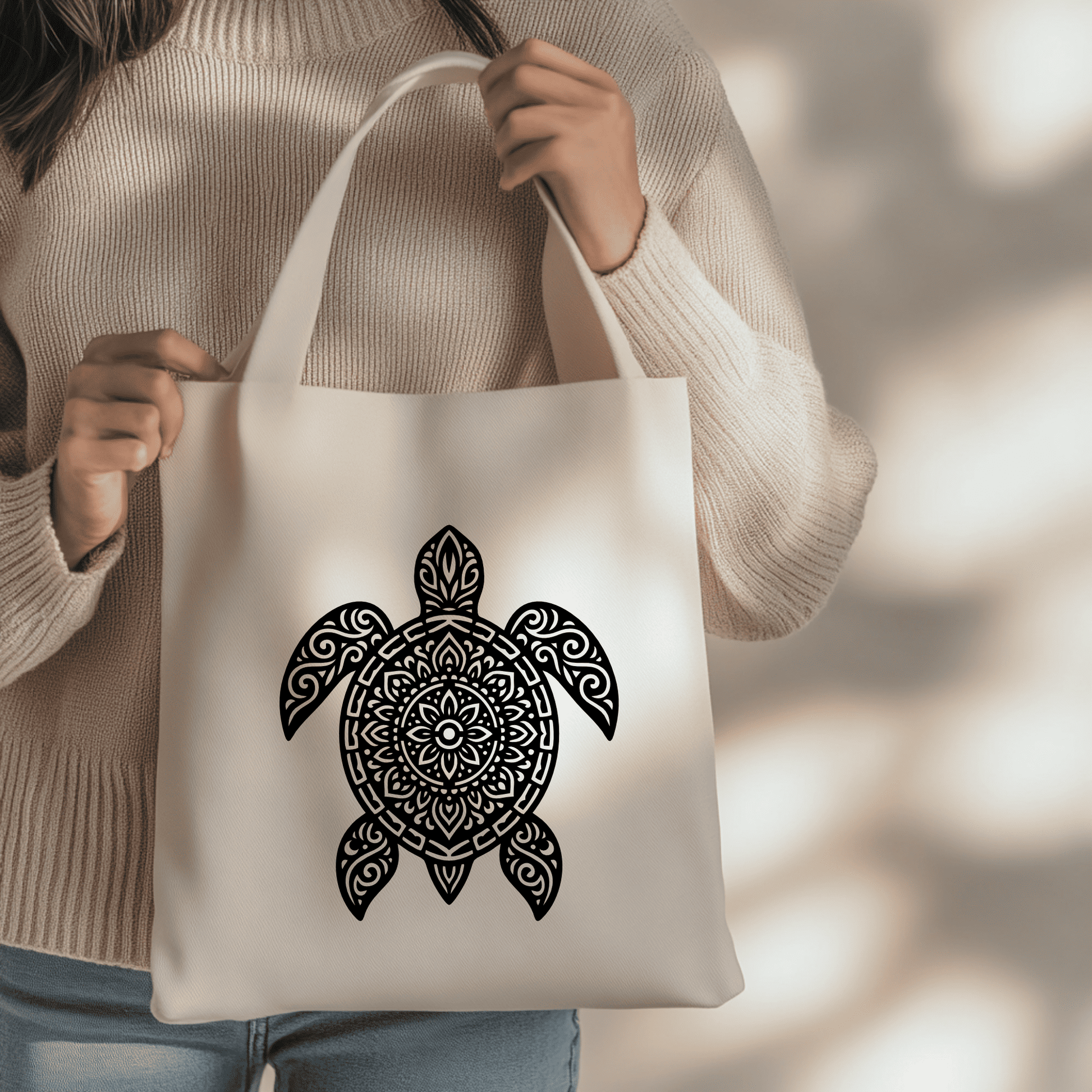 Sea turtle pattern for plasma cutting and engraving