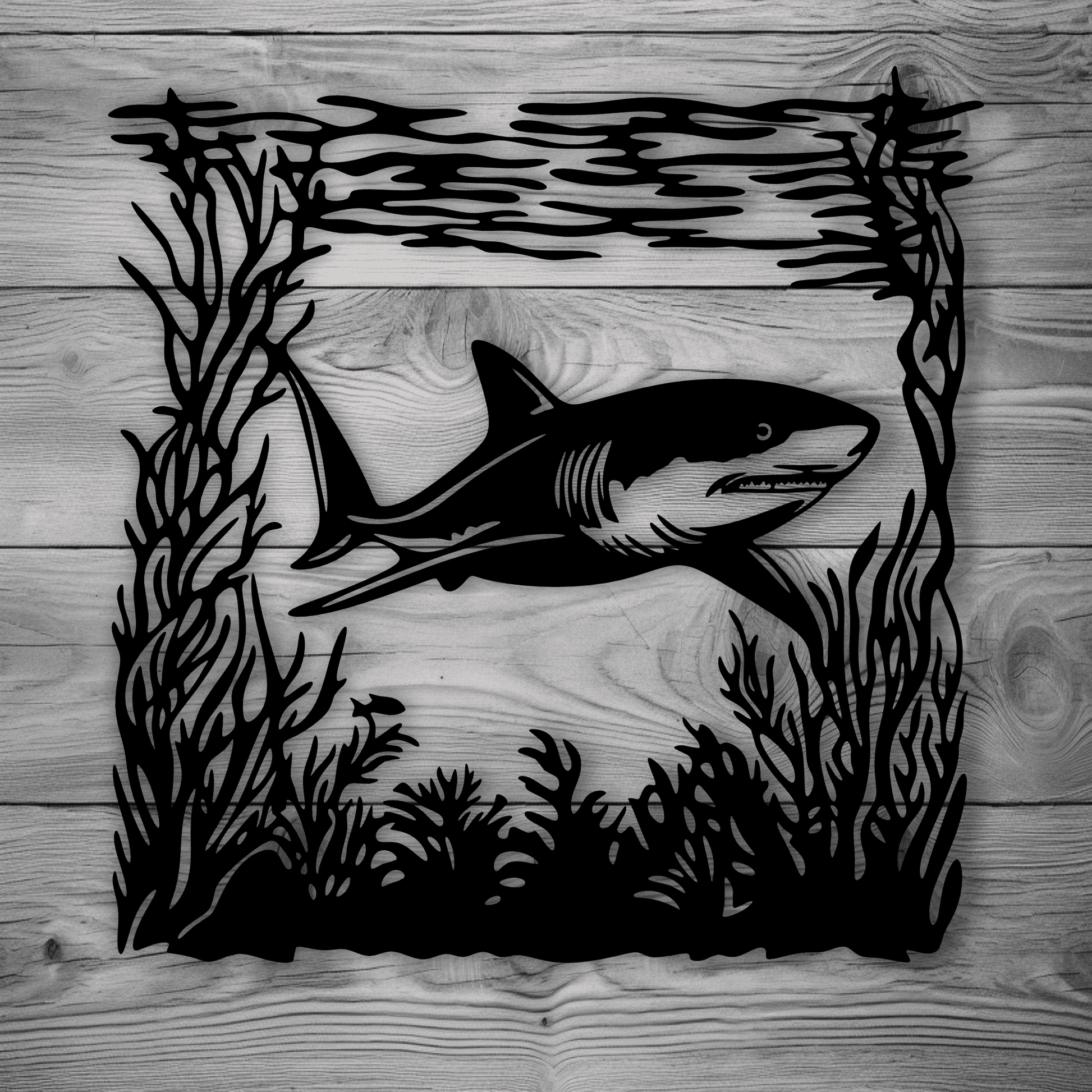 Shark SVG and DXF – Perfect for Cricut, Vinyl Cutting & DIY Wall Art