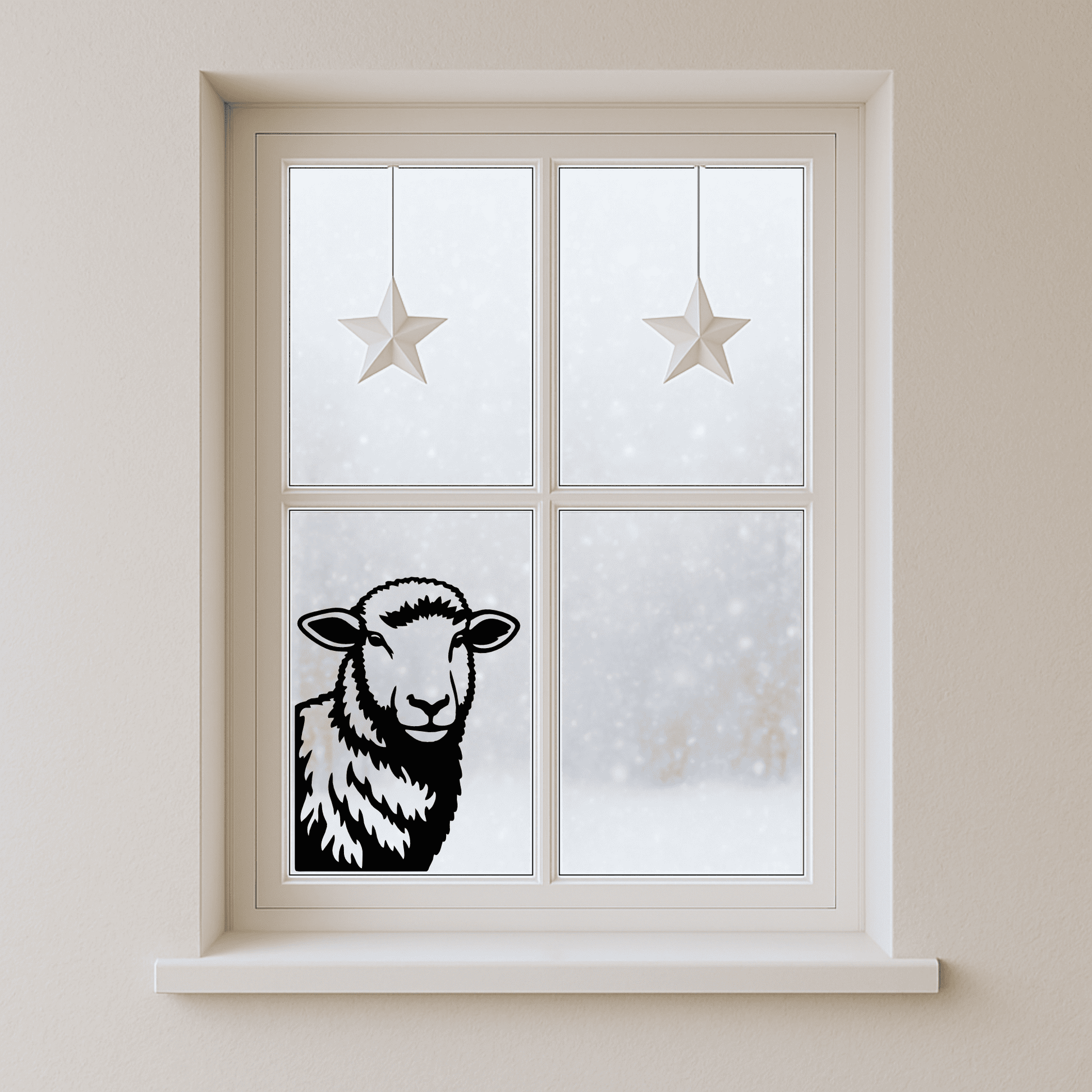 Livestock sheep portrait SVG design