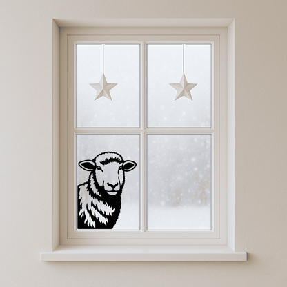 Livestock sheep portrait SVG design