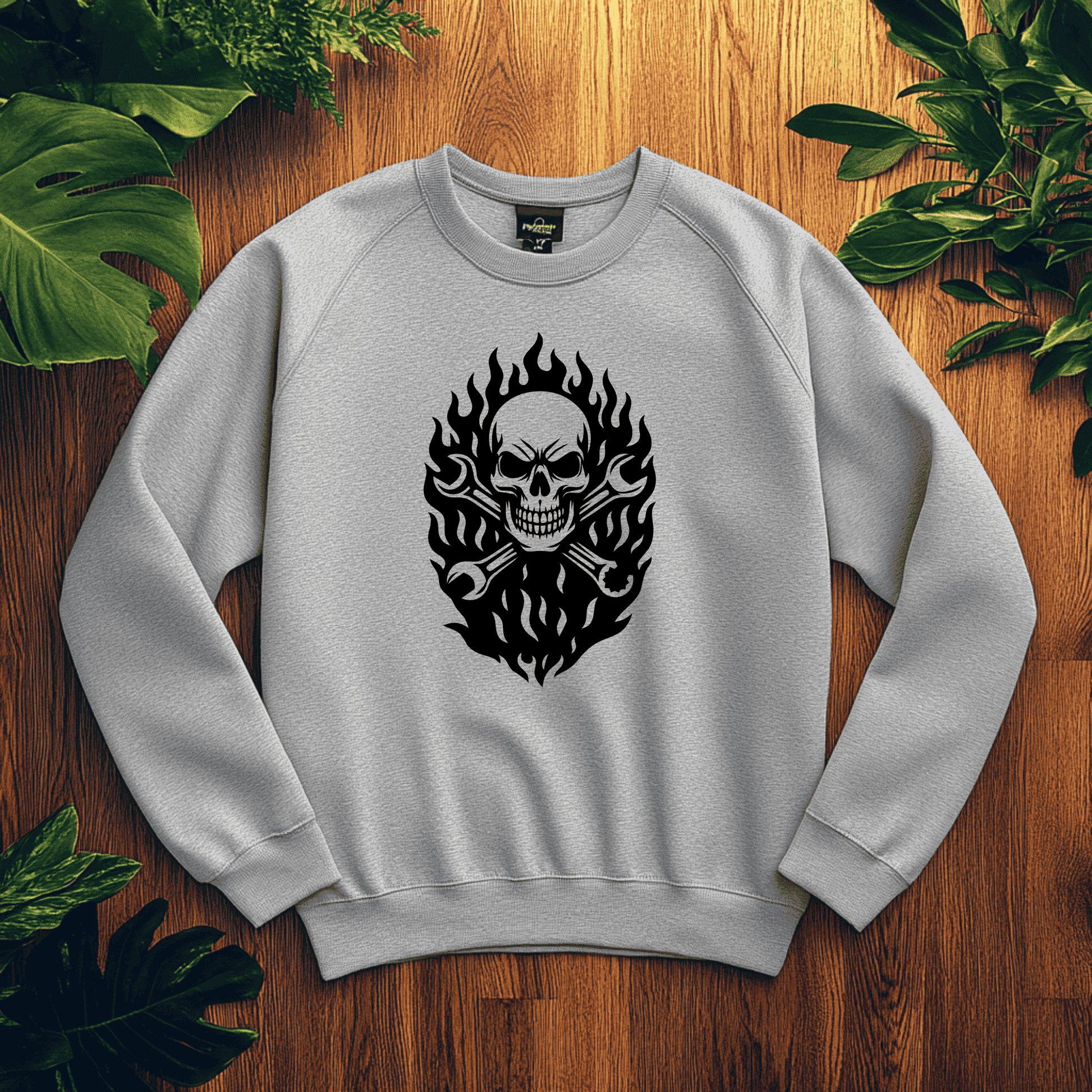 Mechanic skull SVG PNG for sublimation printing