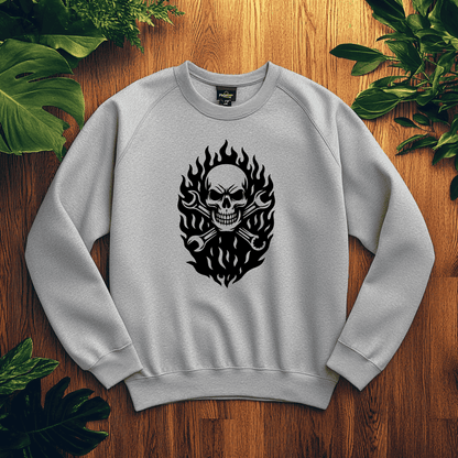 Mechanic skull SVG PNG for sublimation printing