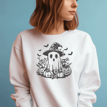 Load image into Gallery viewer, Haunting Floral Ghost SVG: Perfect for Halloween Tees
