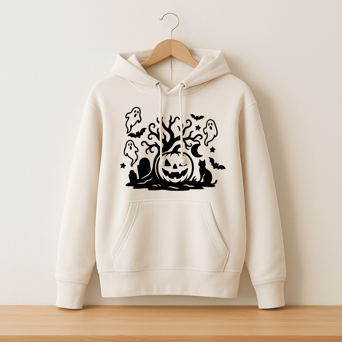 Haunted house SVG template for CNC laser cutting projects