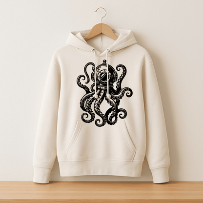 Steampunk octopus SVG Sublimation design