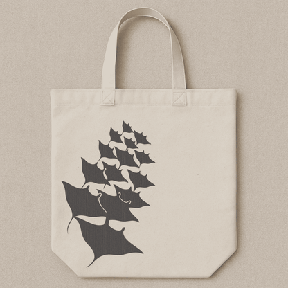 Ocean wall decor stingray metal art template