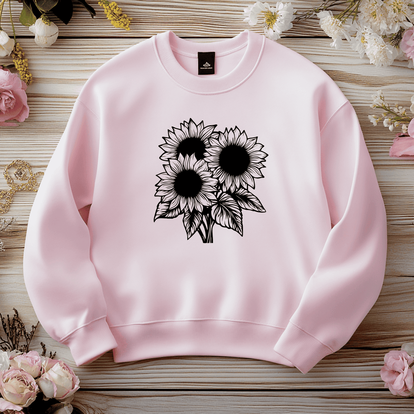 Sunflowers PNG transparent for sublimation or printing