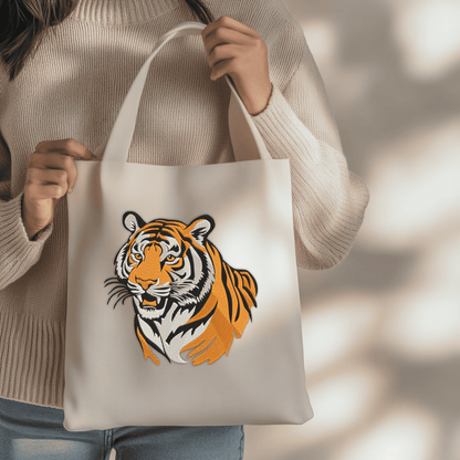 tiger embroidery design pes dst jef hus files