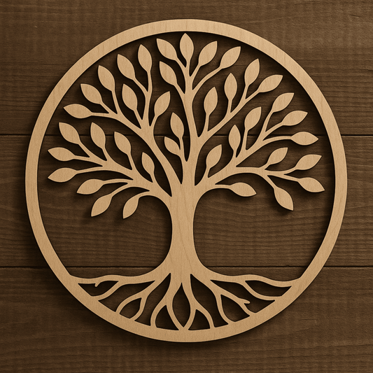 Tree of life dxf for laser cut