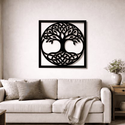 Tree of life dxf for cnc