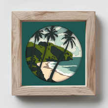 Load image into Gallery viewer, Download 3D Shadow Box Template SVG files
