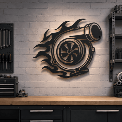 Flaming turbo design for CNC laser and plasma cutting