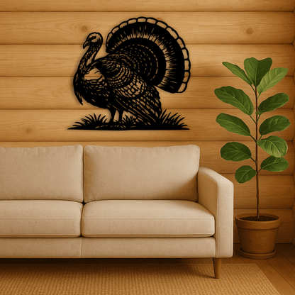 Turkey SVG DXF EPS for CNC plasma cutting and seasonal decor