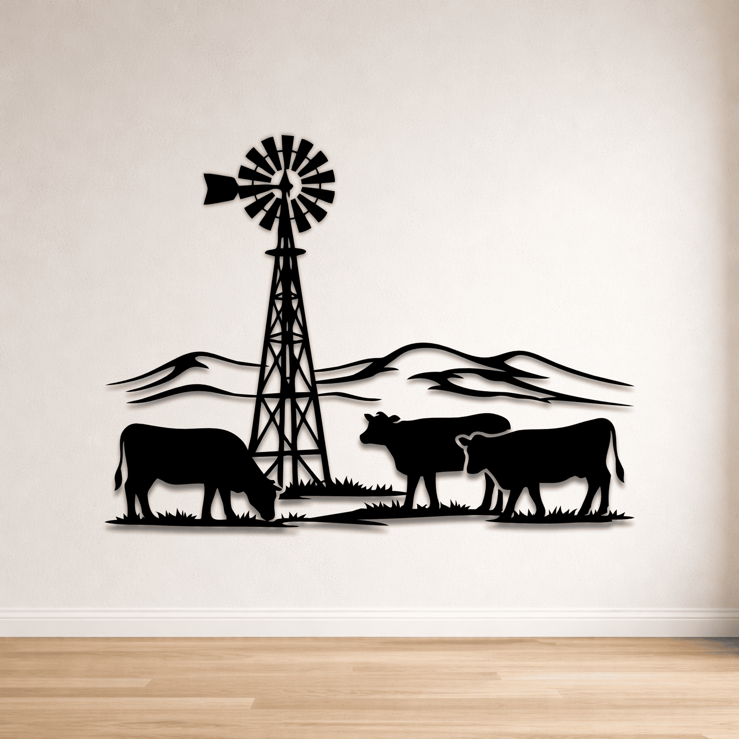 Ranch windmill DXF file for CNC plasma