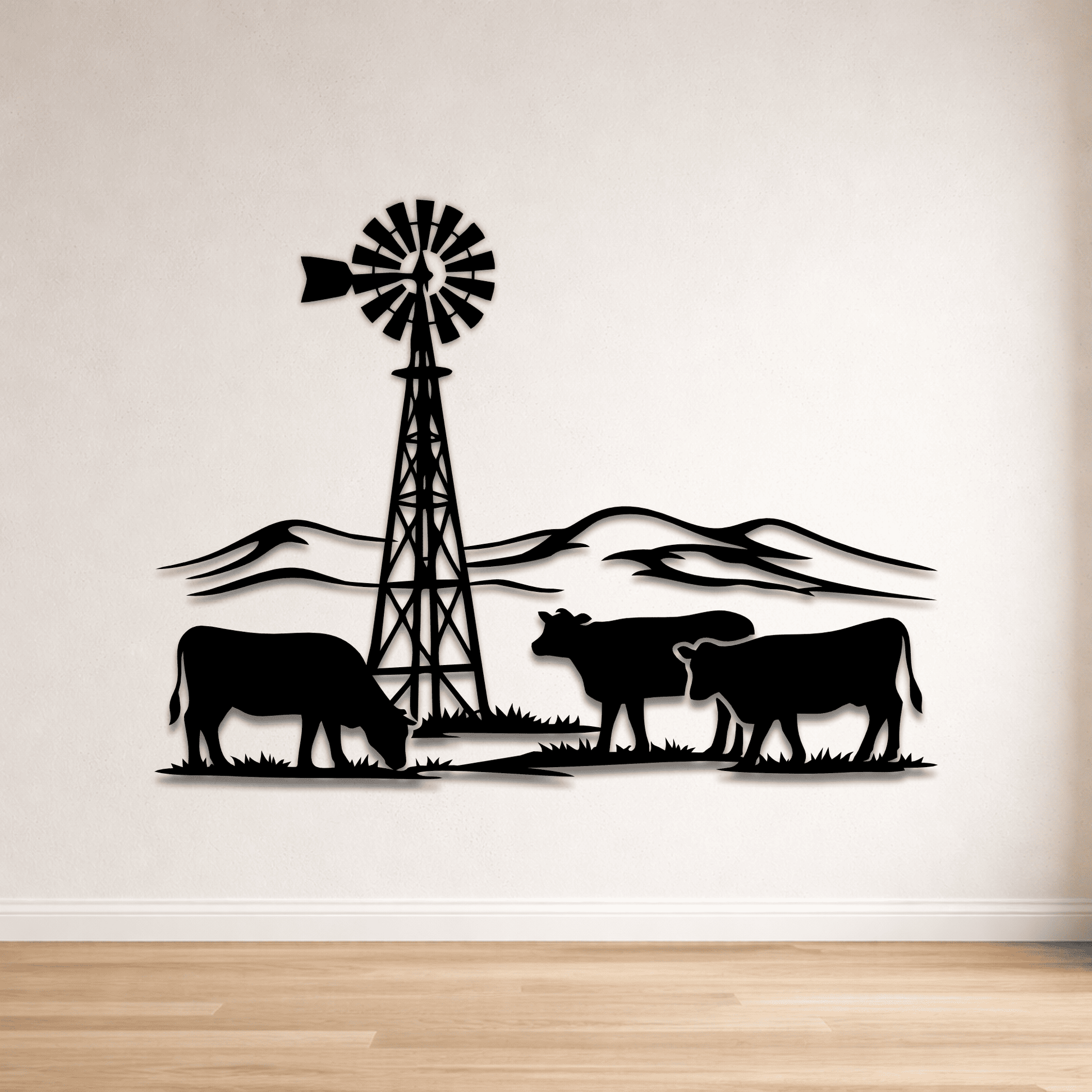 Ranch windmill DXF file for CNC plasma