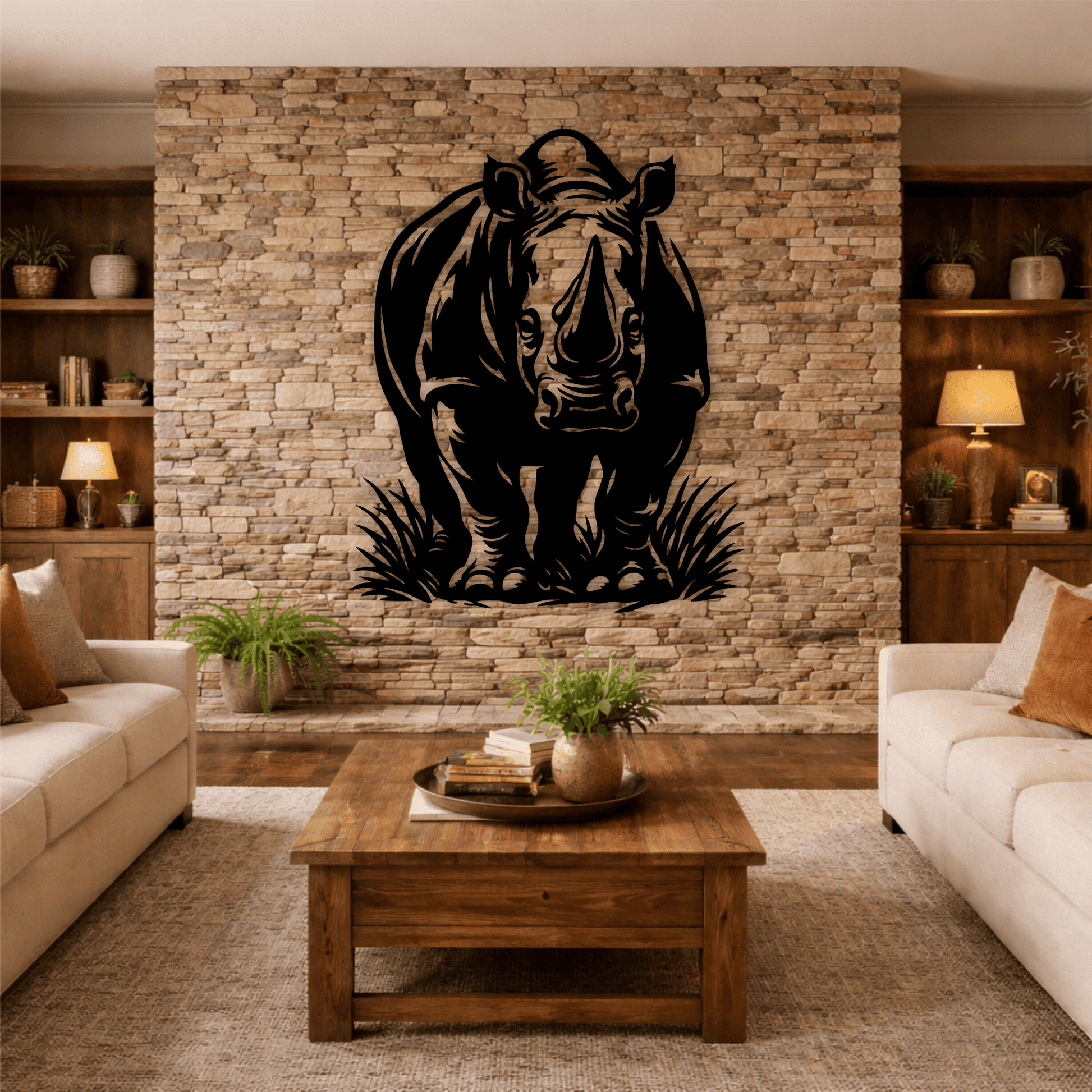 Rhino SVG DXF for Cricut, Silhouette and xTool laser