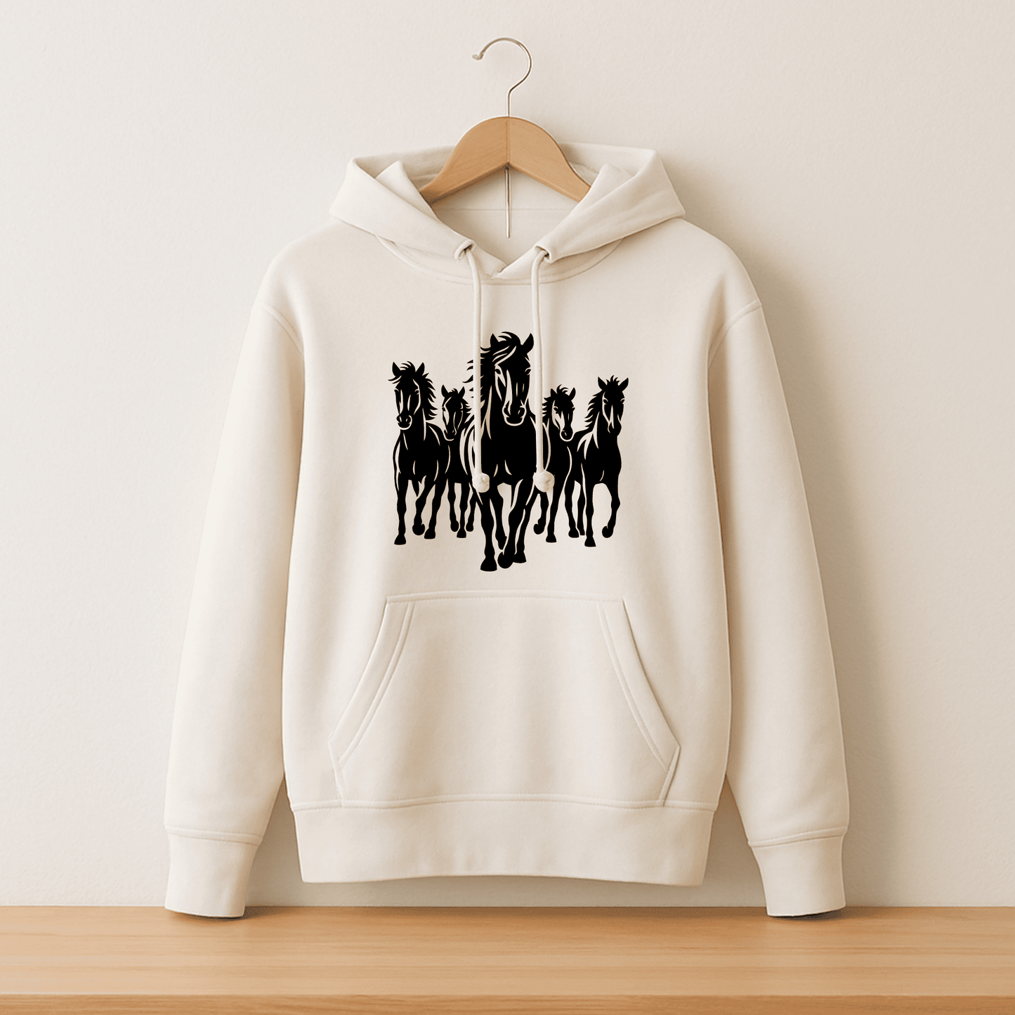 Wild horses PNG for sublimation and printing crafts