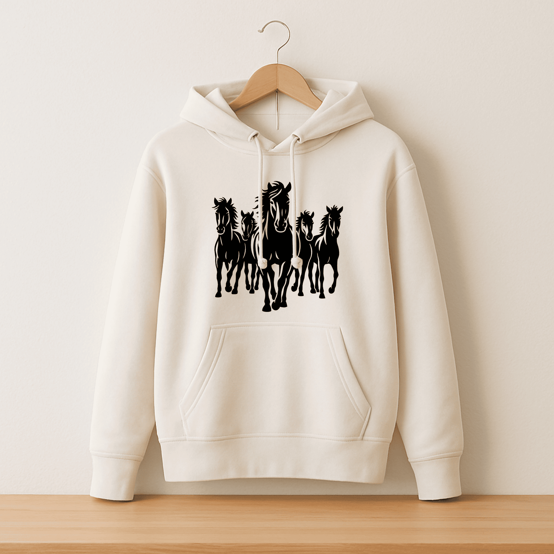 Wild horses PNG for sublimation and printing crafts