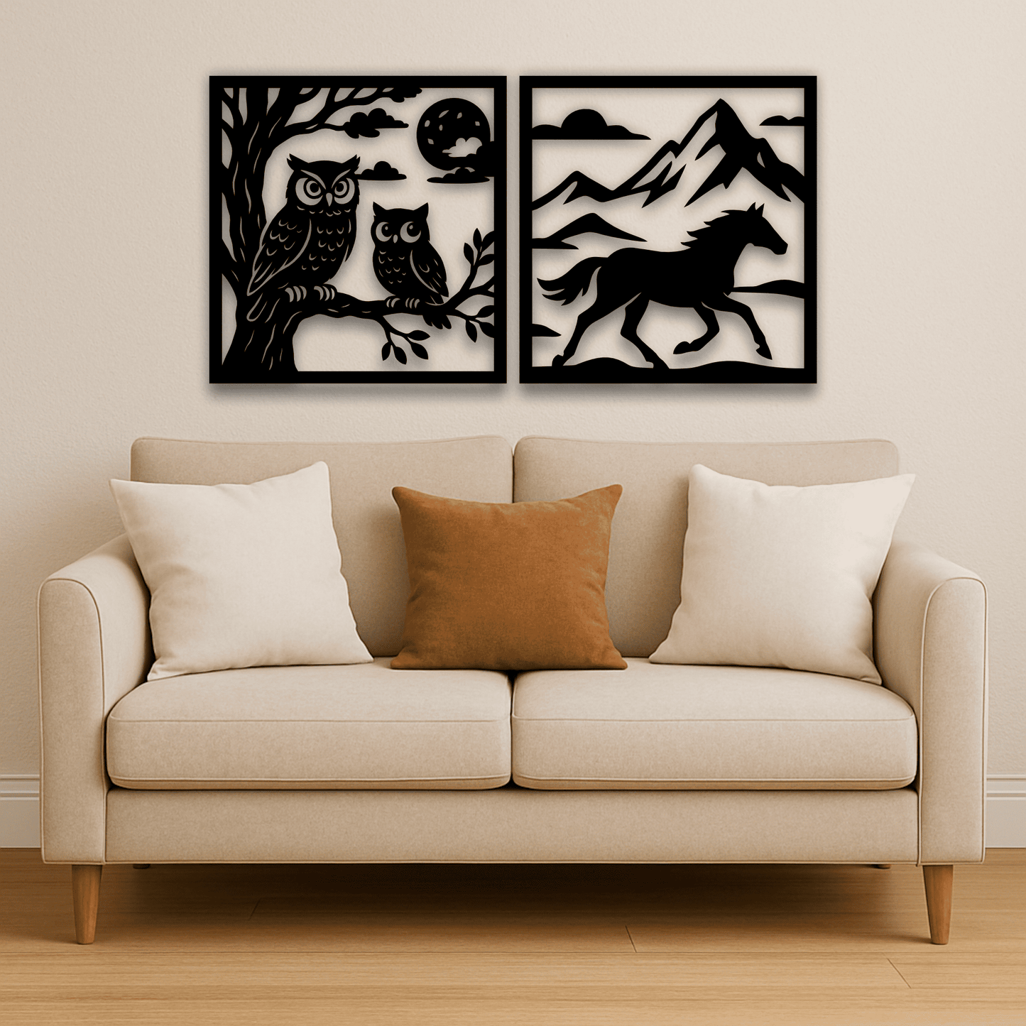 Wildlife animal bundle SVG DXF EPS for CNC, plasma cutting and laser art