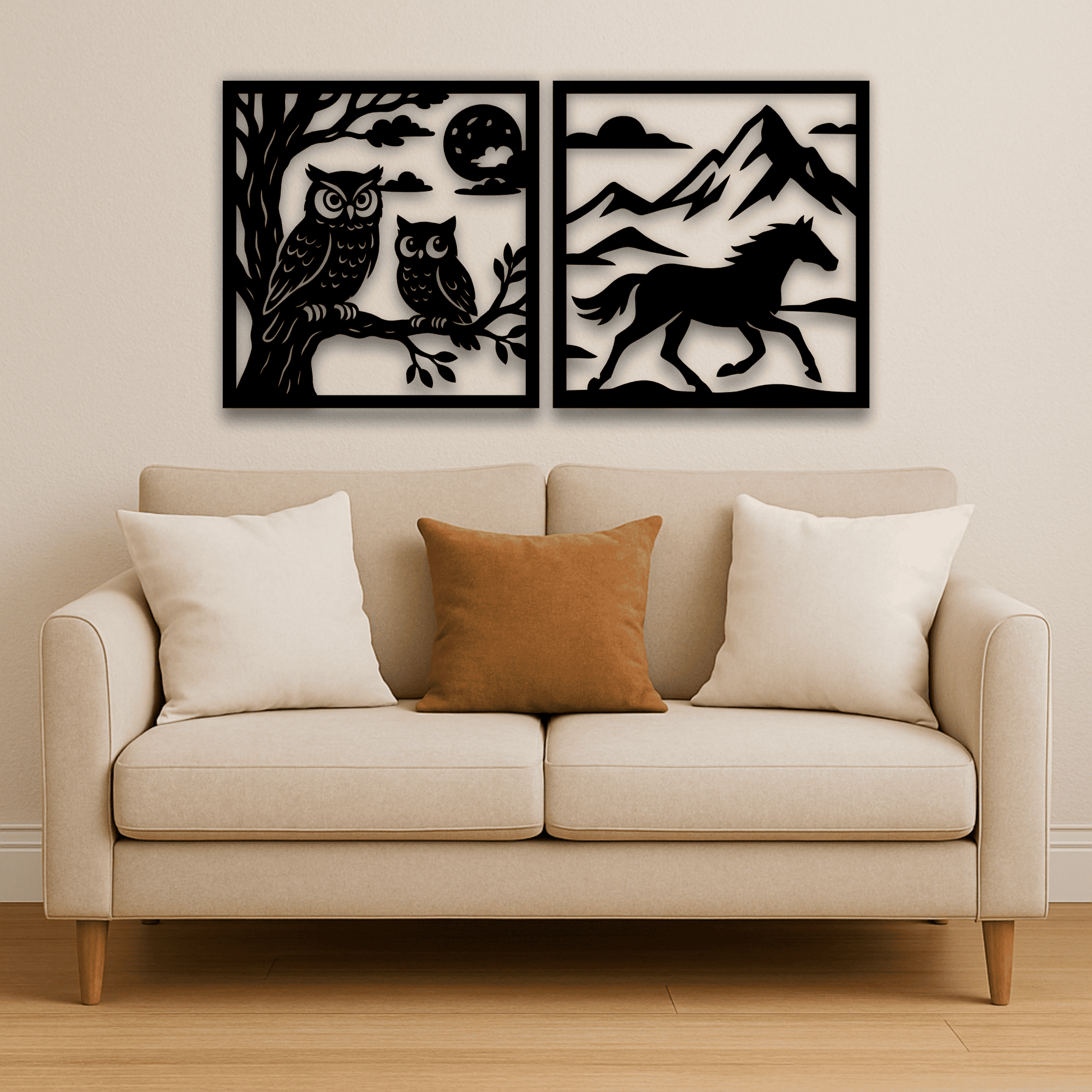 Wildlife animal bundle SVG DXF EPS for CNC, plasma cutting and laser art