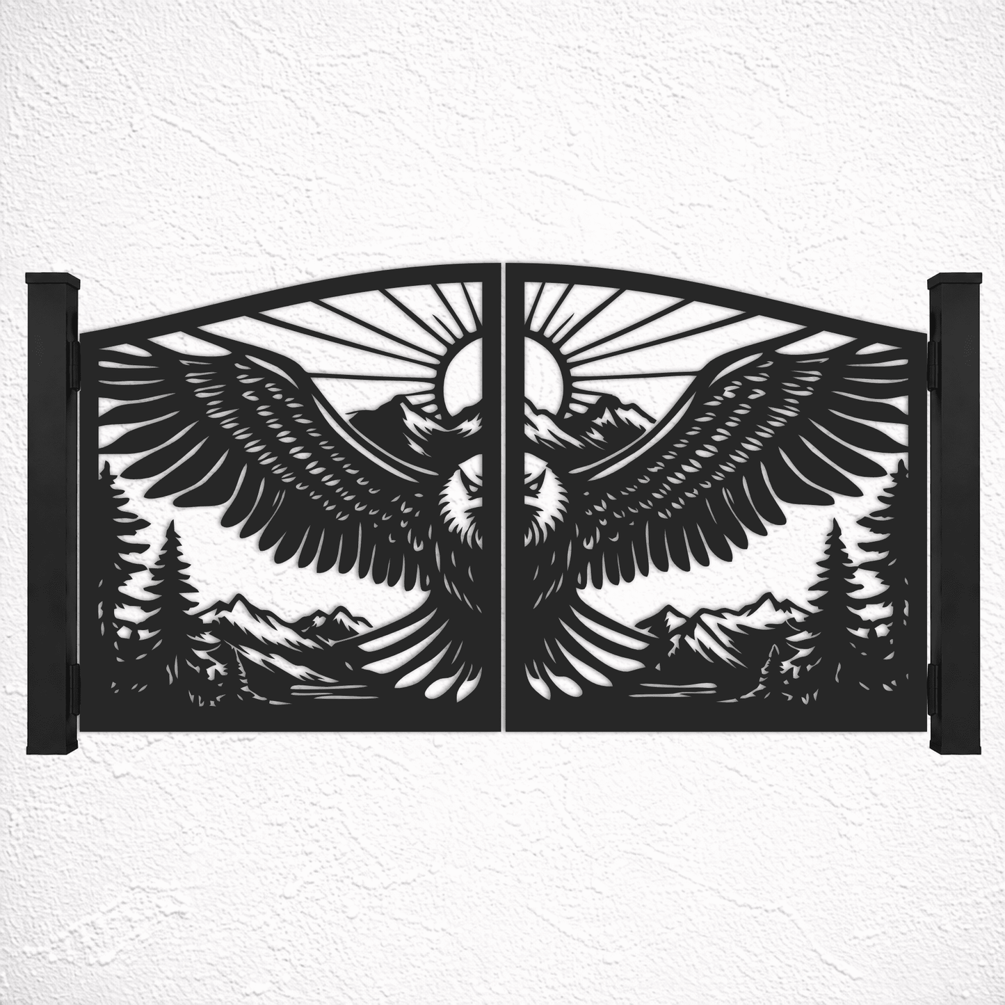 Eagle dxf gate for laser cutting