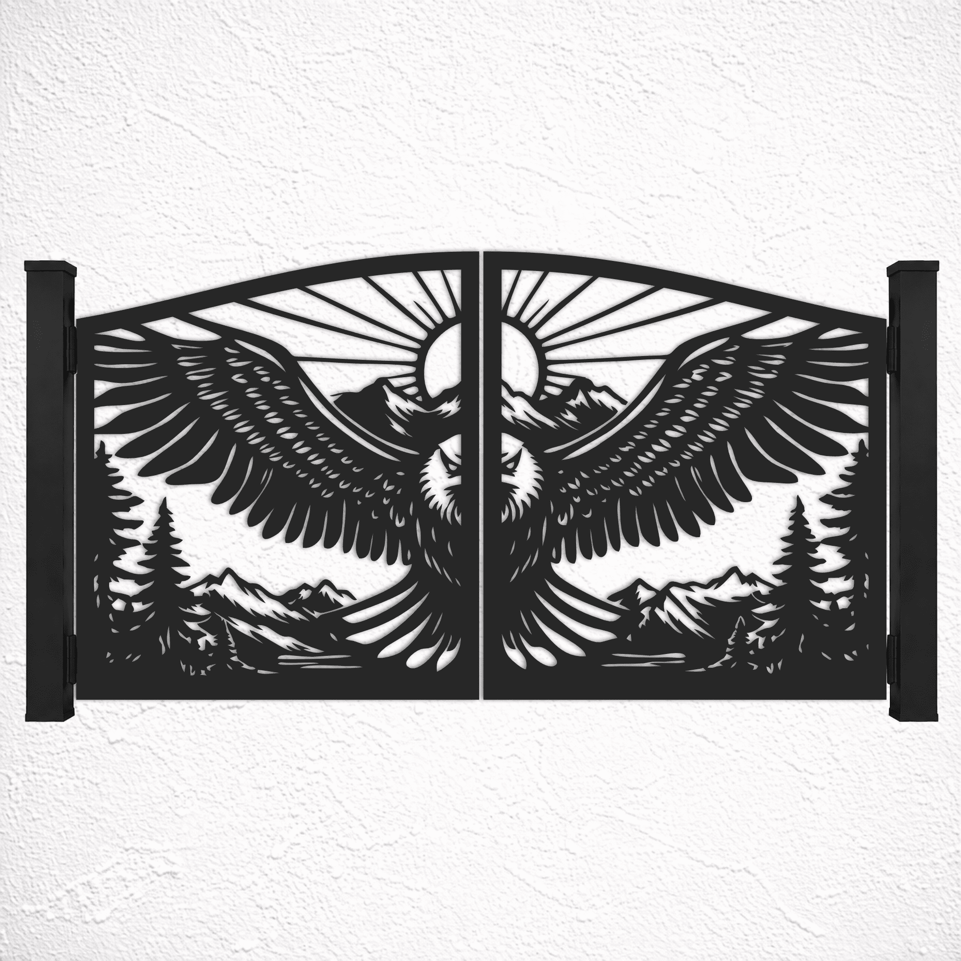 Eagle dxf gate for laser cutting
