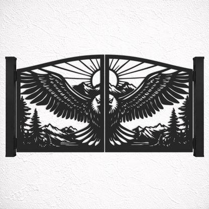 Eagle dxf gate for laser cutting