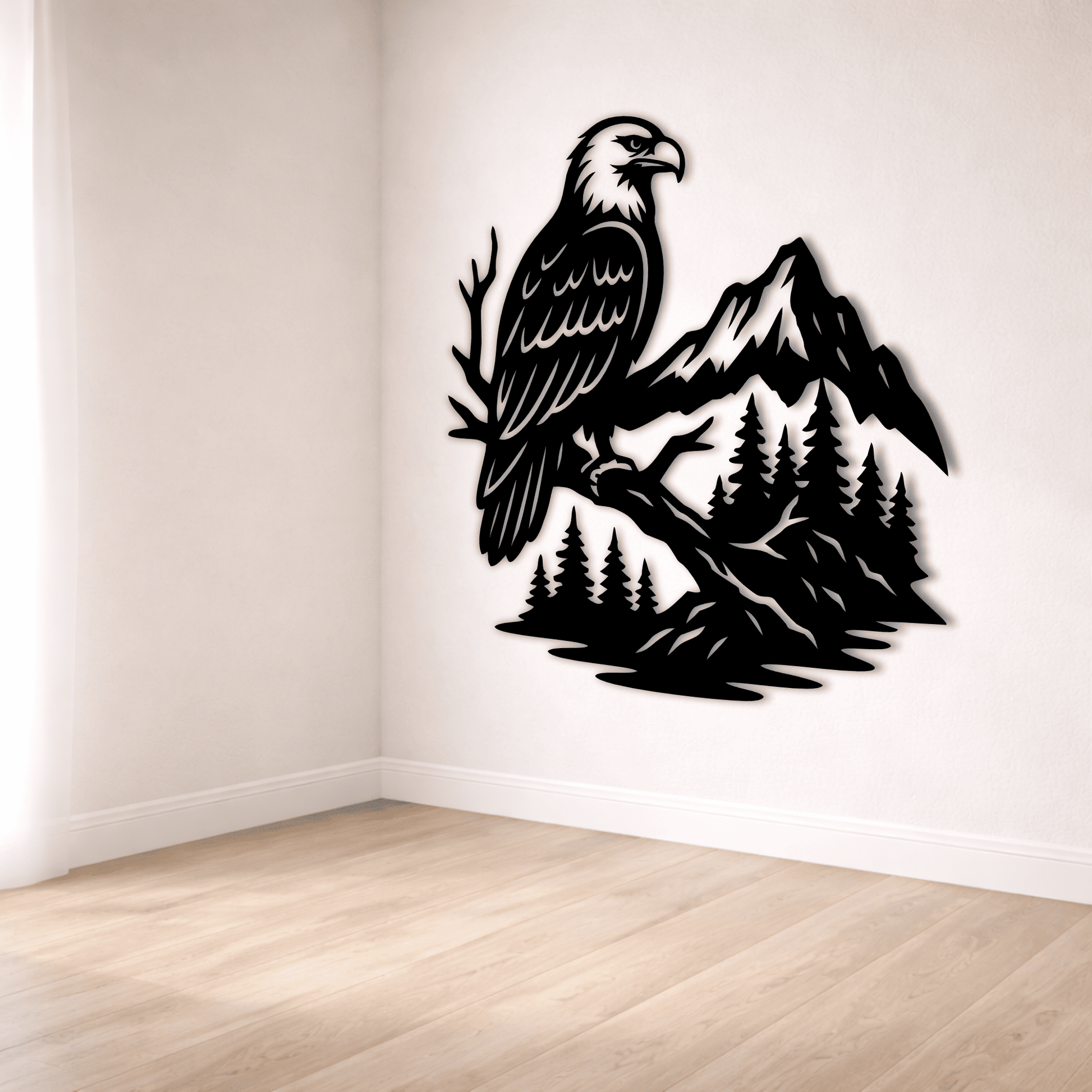 Eagle mountain landscape cutting file